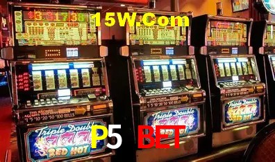 Interface moderna da plataforma P5 Bet
